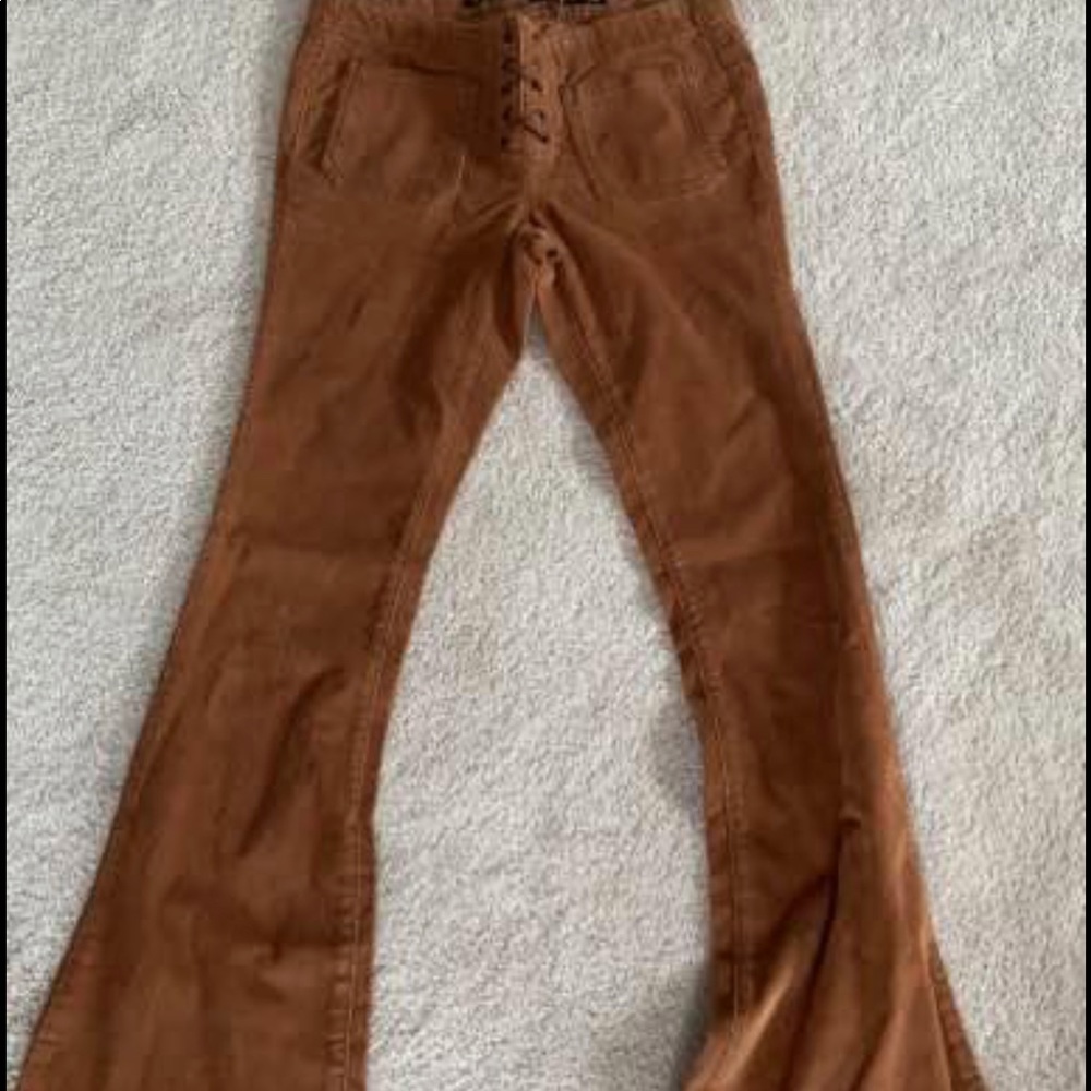 Brown Corduroy Bell bottoms